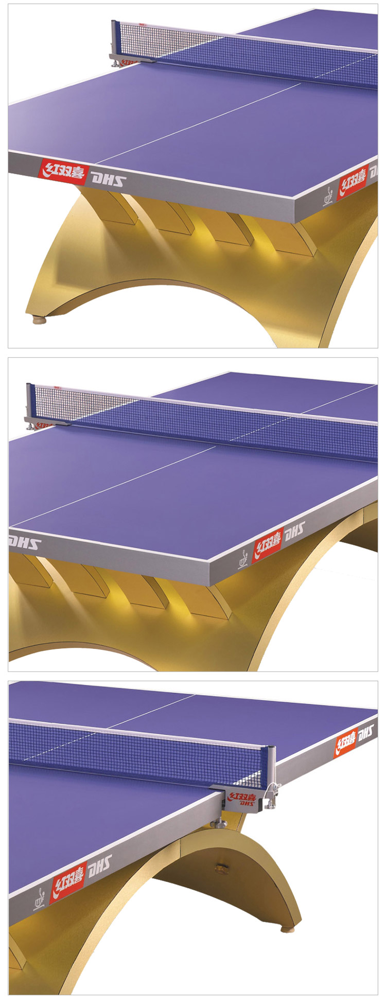 金彩虹乒乓球台_红双喜乒乓球桌_比赛专用乒乓球台-广西jiuyou.com九游健身器材有限公司