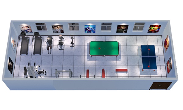 100平方健身房配置方案-广西jiuyou.com九游健身器材有限公司