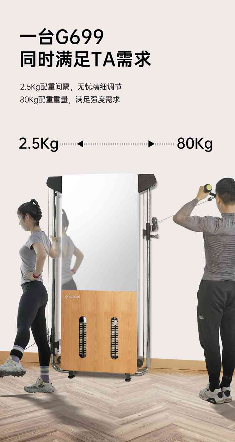 SH-G699 壁挂式拉绳训练器-广西jiuyou.com九游健身器材有限公司